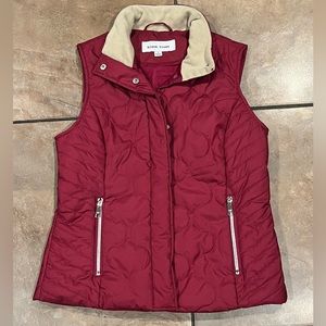 Bundle Only: EUC Black Rivet Quilted Vest